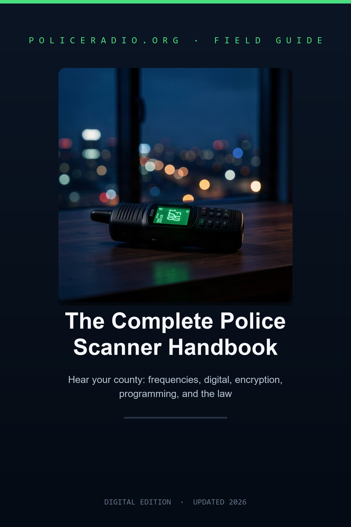 The Complete Police Scanner Handbook