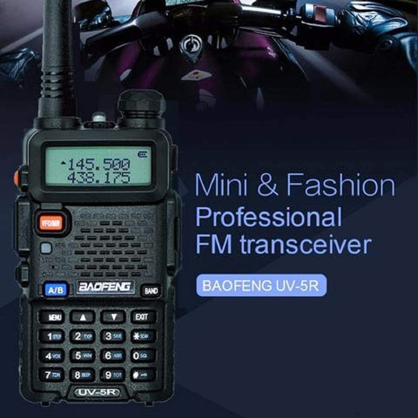 Custom Programmed Police Scanner Radio FM Transceiver