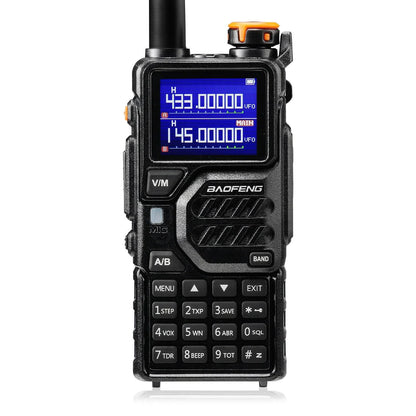 Baofeng K5 Plus Tri-Band Police Scanner – Custom Programmed, 128 Channels